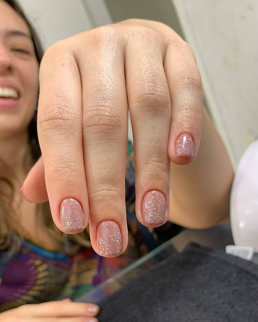 Manicure francesa clássica